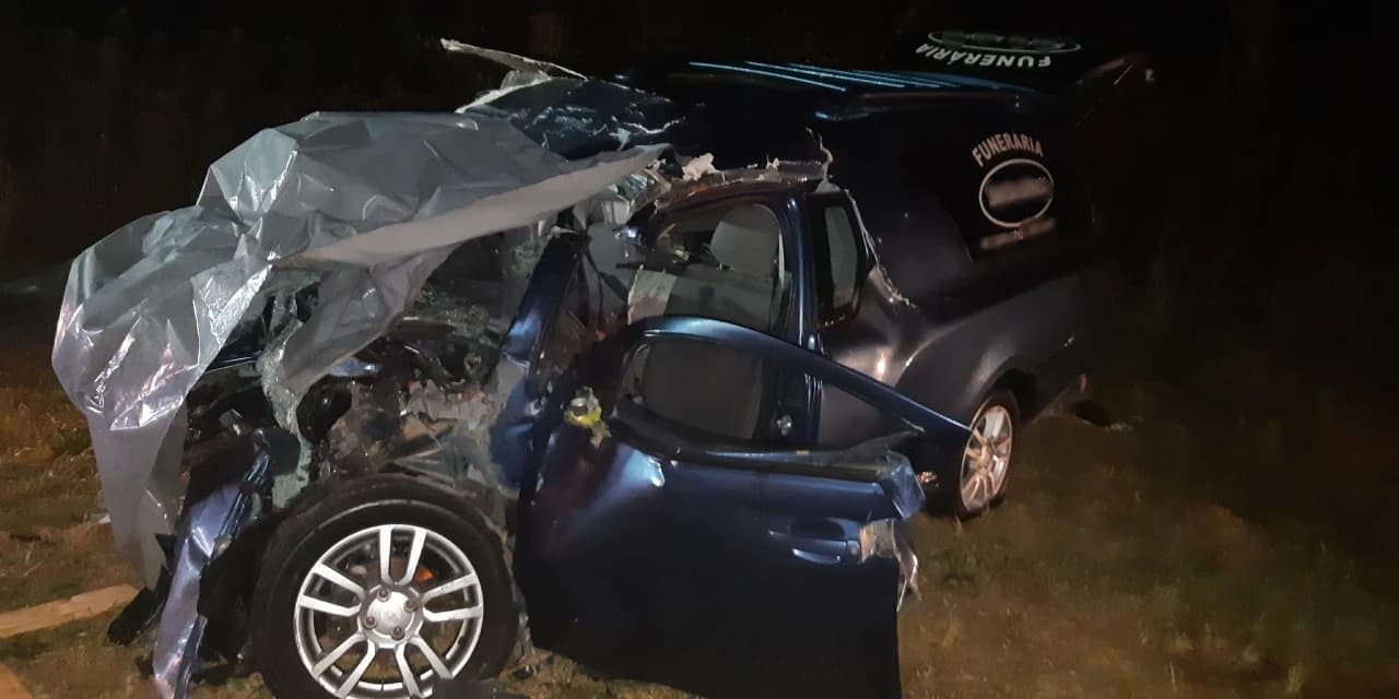 PRF atende acidente com duas mortes em Teixeira Soares