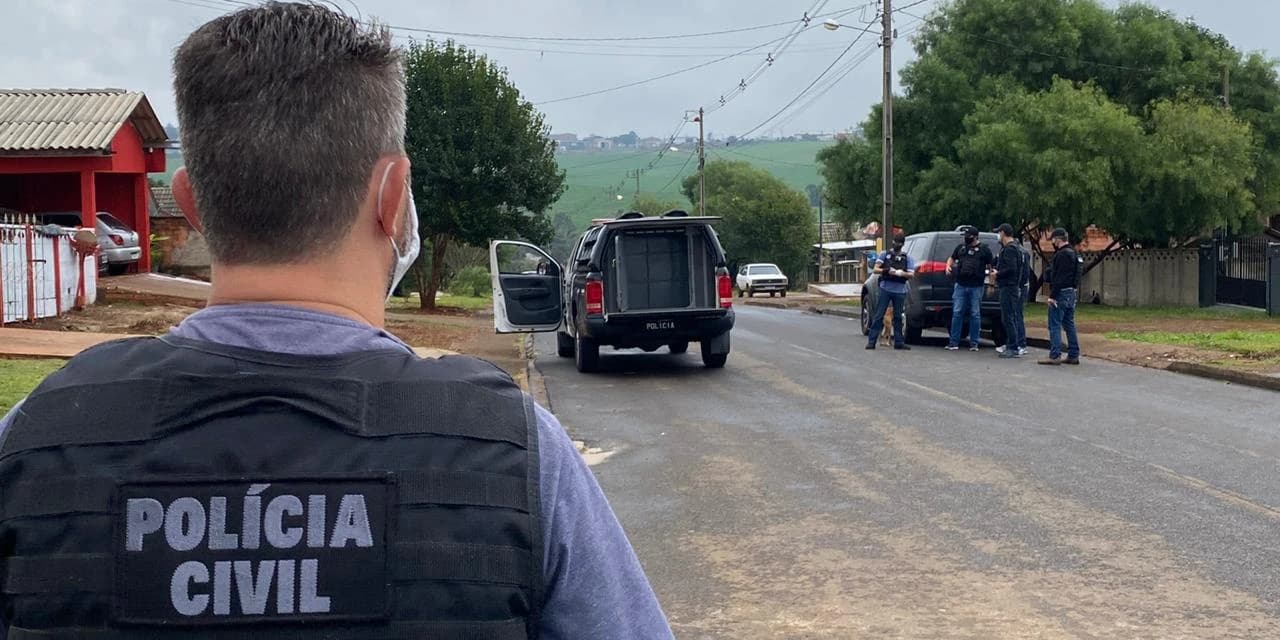 Policia Civil realizou operação em Ponta Grossa