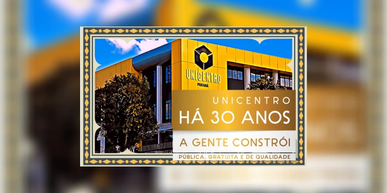 Unicentro completa 30 anos neste sábado com festa online