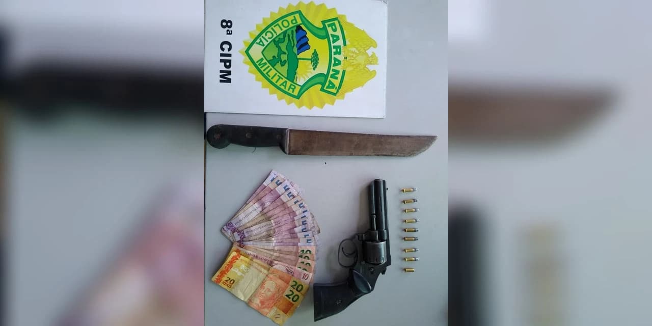 Em Irati polícia prende 2 homens envolvidos em um assalto a uma farmácia.