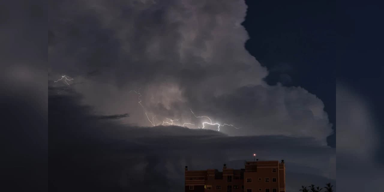 Inmet alerta para temporais no Paraná