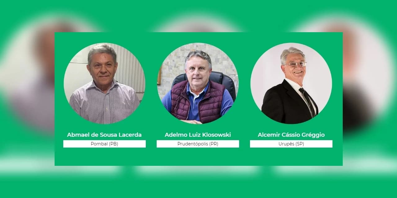 Adelmo recebe o título de “Prefeito Amigo da Criança” pela fundação Abrinq.