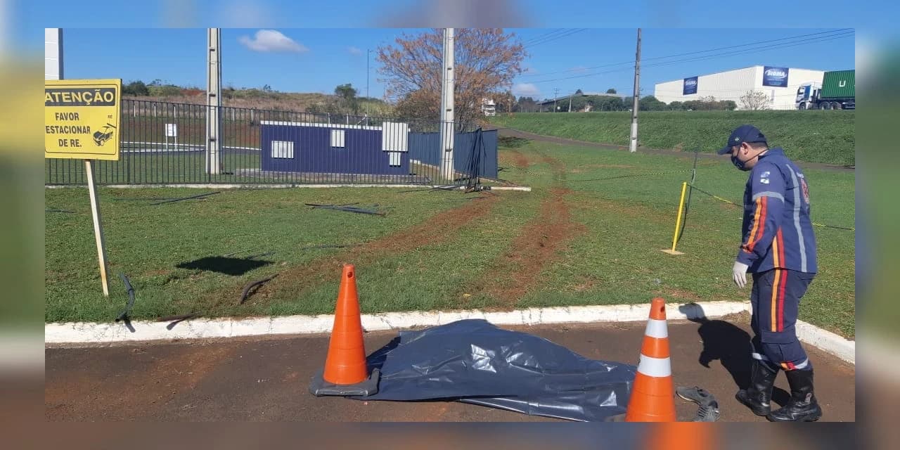 PRF atende acidente com vítima fatal, em Ponta Grossa