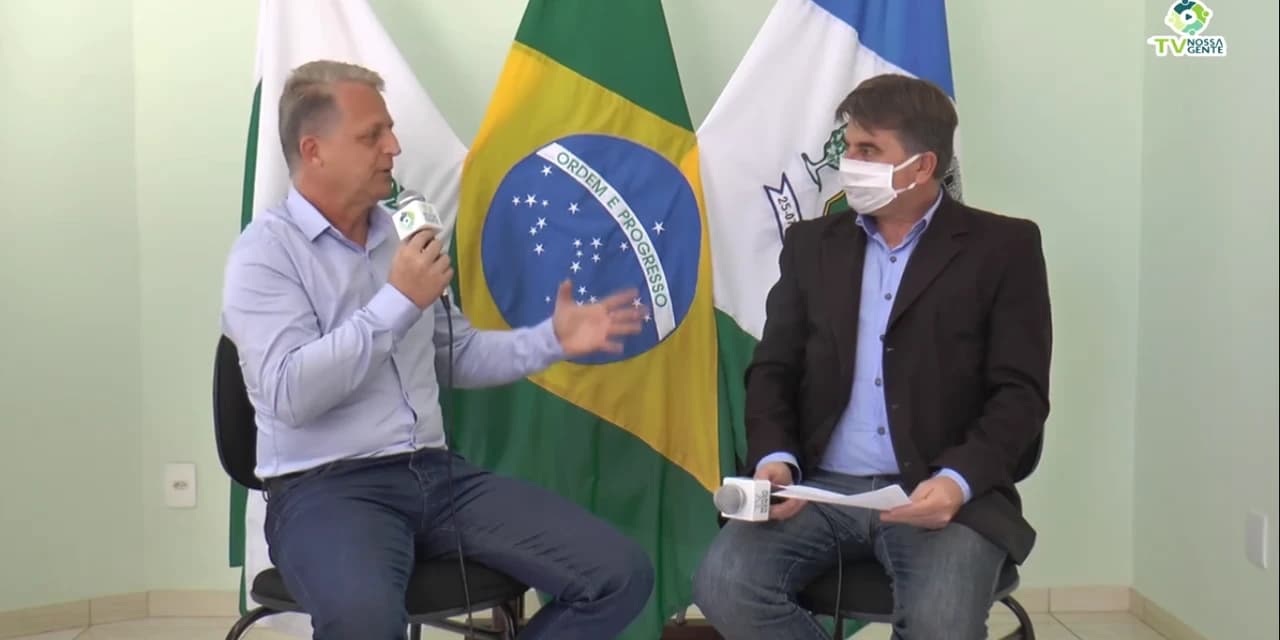 TV NOSSA GENTE: Mauricio Bosak entrevistou o prefeito de Inácio Martins Junior Benatto.