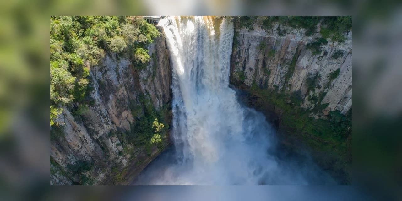 Monumento Natural Salto São João reabre para visitação.