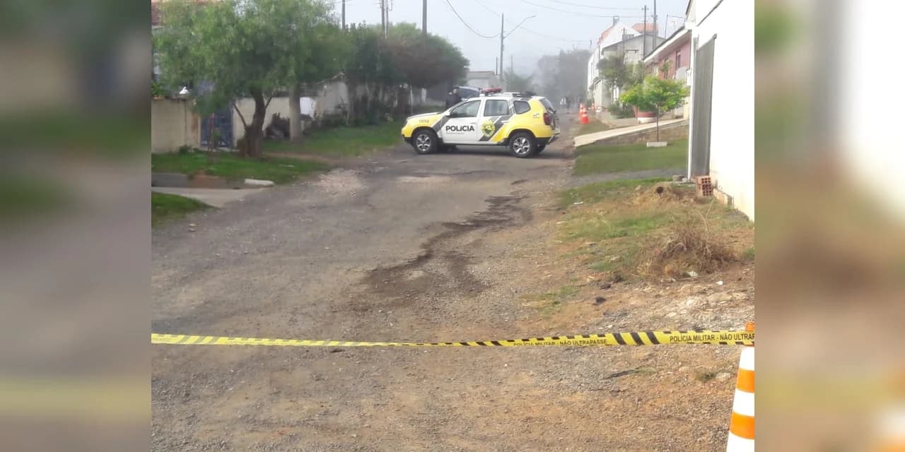 Esquadrão Antibombas é acionado em Prudentópolis por suspeita de explosivo na Vila Mariana.