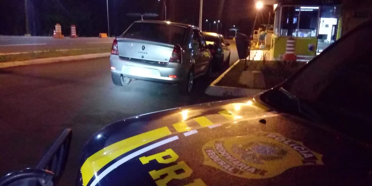 PRF apreende em Irati veículo com mais de R$ 230.000,00 em débitos.