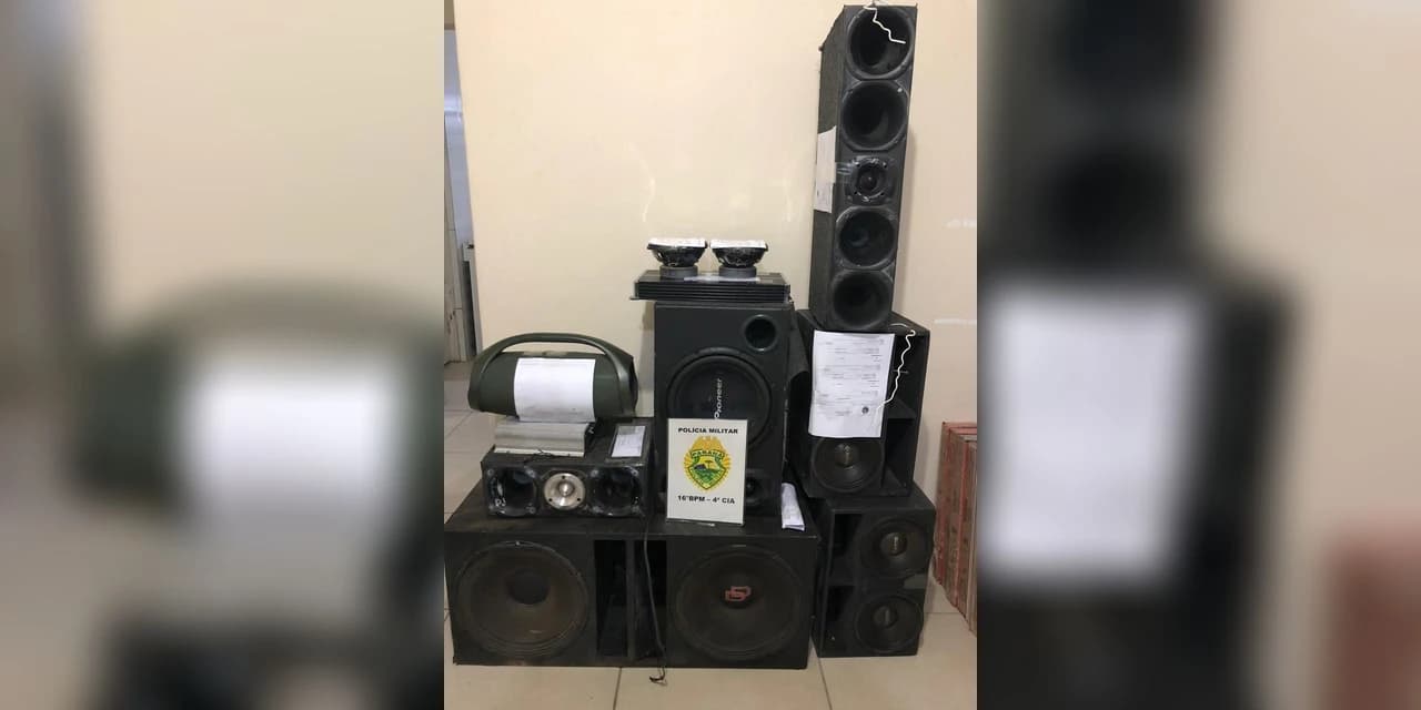 Policia Militar realiza Operação contra a perturbação de sossego em Prudentópolis.