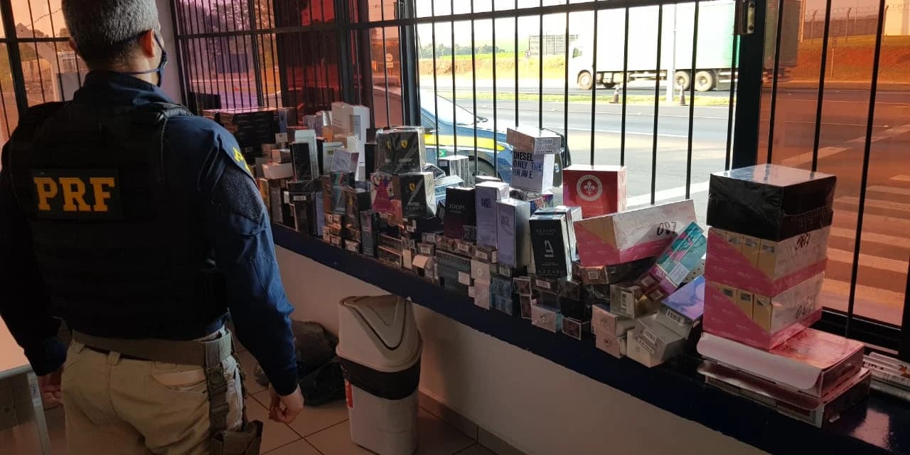 PRF apreende mercadorias de origem estrangeira adquirida sem o devido desembaraço aduaneiro