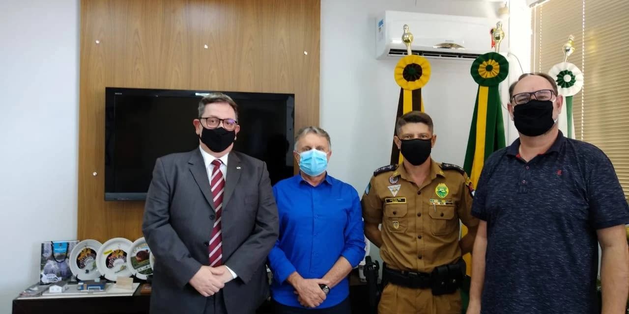 Capitão Saulo comandante do PROERD, agradece o Poder Executivo pelo apoio