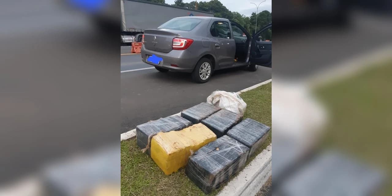 PRF realiza grande apreensão de drogas, em Irati