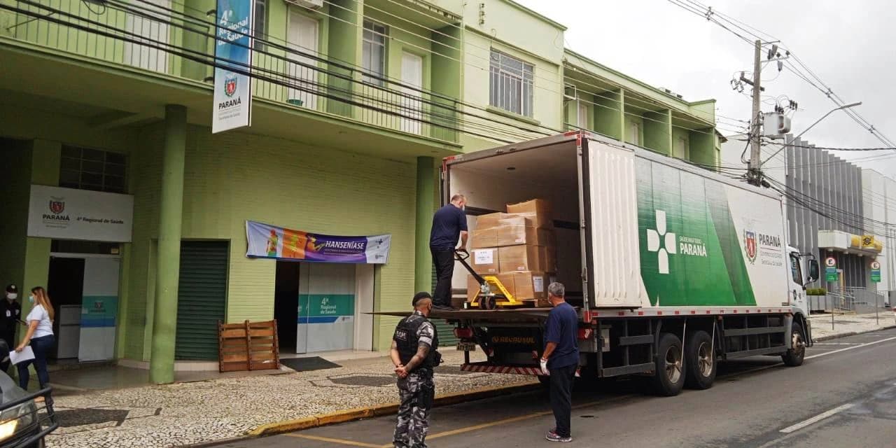 Entrega de insumos é finalizada em 20 regionais de saúde do Estado