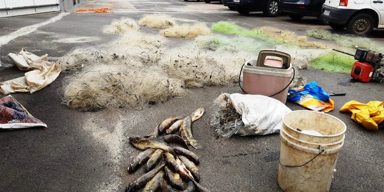 Polícia Ambiental apreende quase 30 mil metros de redes no período da piracema