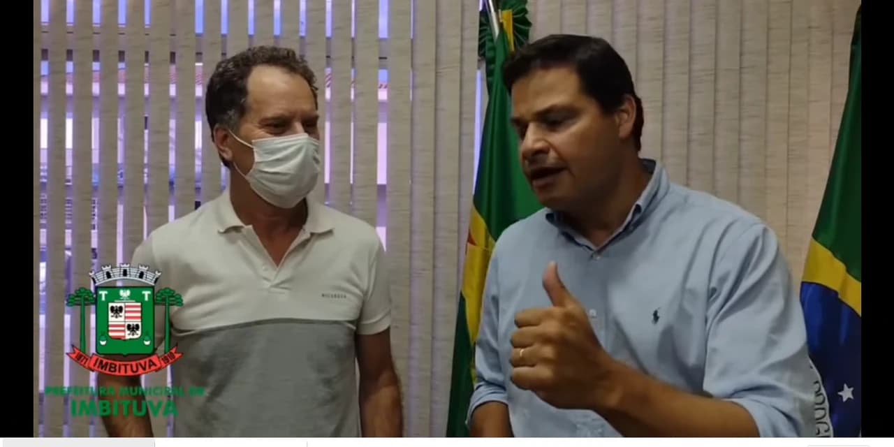 Deputado Sandro Alex visita Imbituva e anuncia recursos de mais de 3 milhões