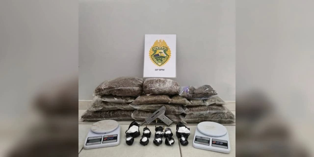 16° BPM intensifica a repressão ao tráfico de drogas durante o final de semana