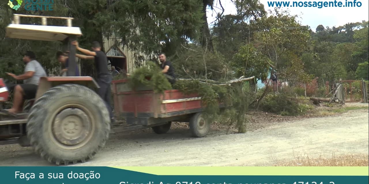 TV NOSSA GENTE: Voluntários promovem mutirão de limpeza na igreja polonesa de Barra de Areia