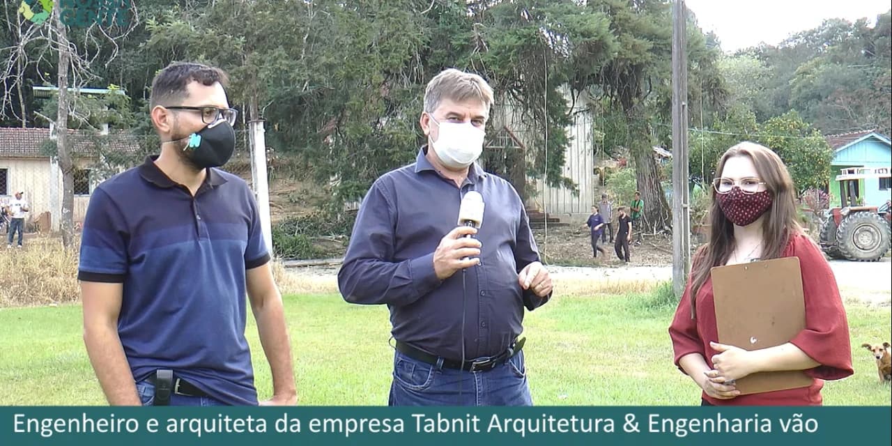 TV NOSSA GENTE: Engenheiro e arquiteta da empresa Tabnit Arquitetura & Engenharia vão doar o projeto para a igreja polonesa de Barra de Areia