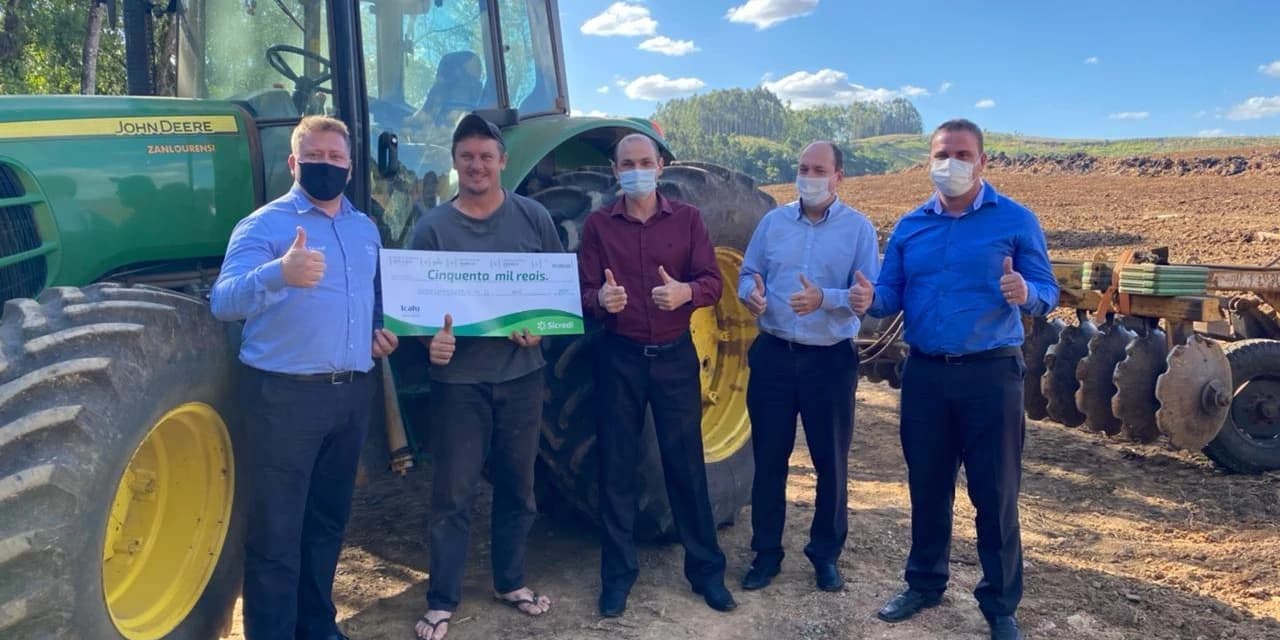 Associado do Sicredi de Prudentópolis (PR) é premiado com R$ 50 mil através de sorteio do seguro de vida