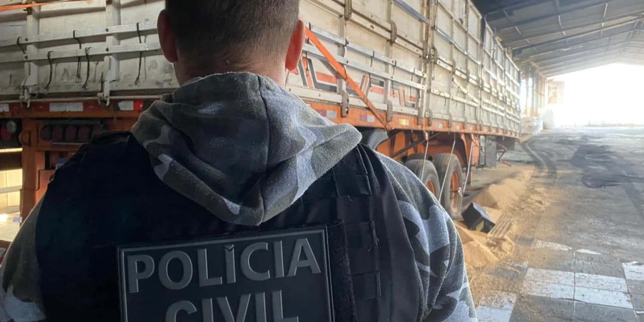 Polícia Civil de Ponta Grossa estoura barracão utilizado para transbordo de cargas e caminhões roubados