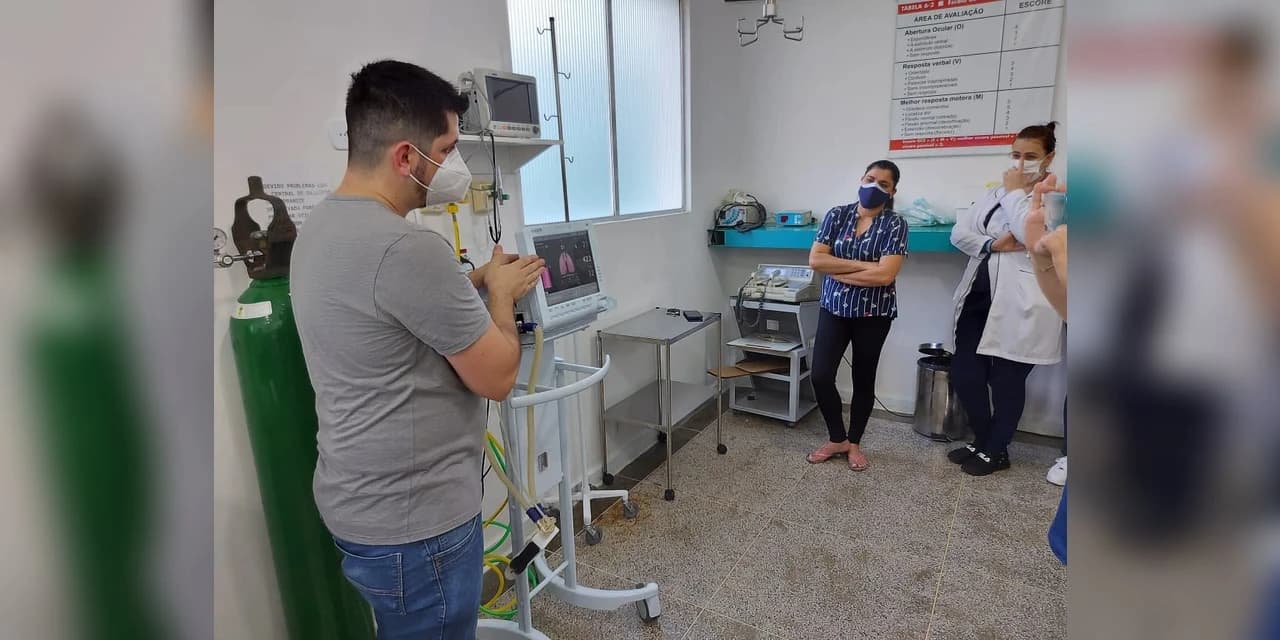 Pronto atendimento de Imbituva recebe doação de respiradores para o tratamento da covid-19