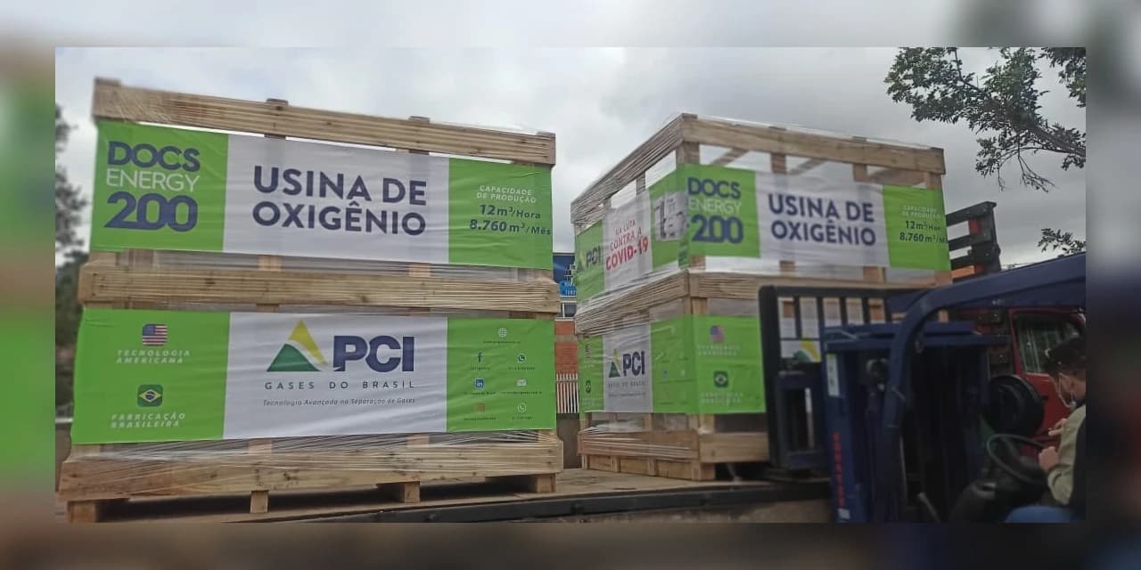 TV NOSSA GENTE: HSCJ recebe usina de oxigênio no valor de aproximadamente R$ 600 mil reais