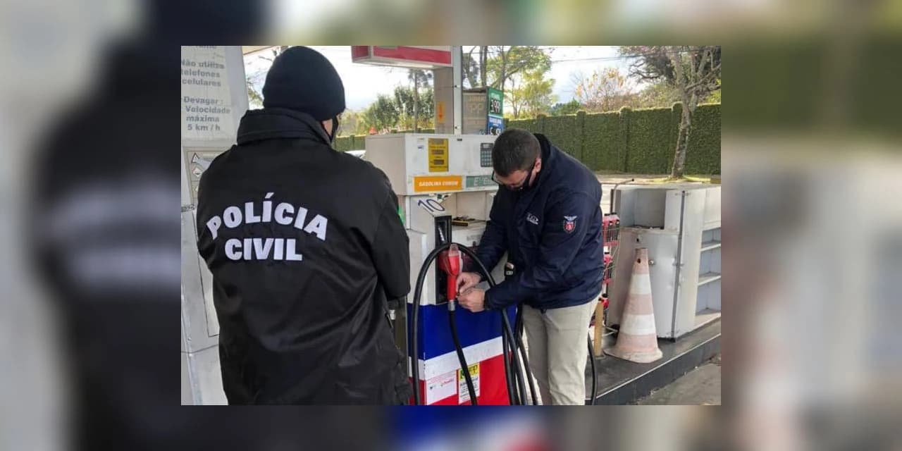 Força-tarefa fiscaliza 300 postos de combustíveis no PR; 181 tinham irregularidades