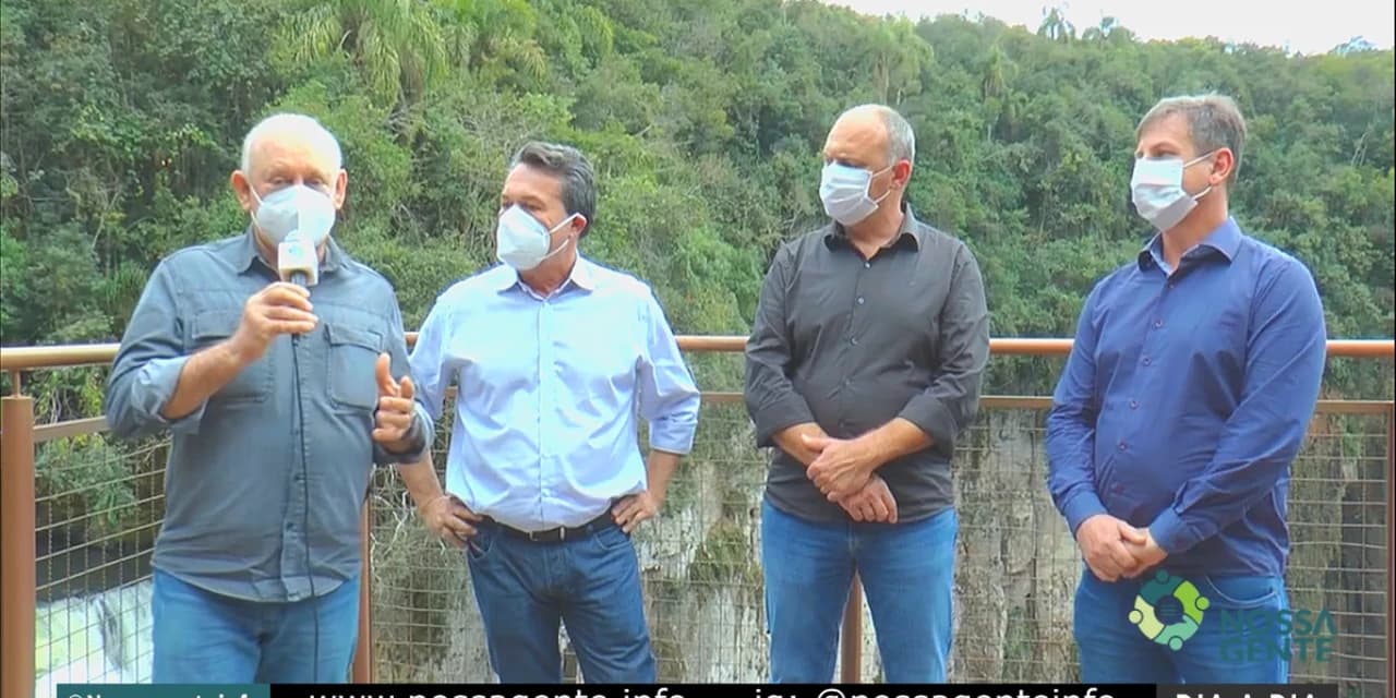 TV NOSSA GENTE: Secretário Marcio Nunes e deputado Traiano visitam o Monumento Natural Salto São João em Prudentópolis
