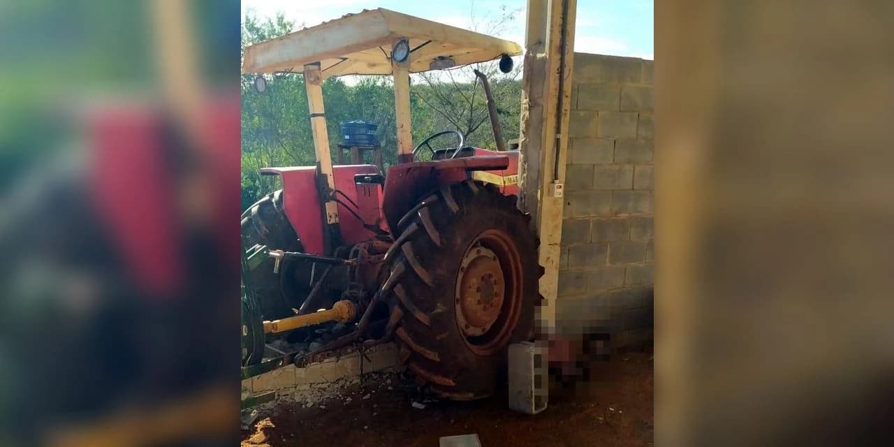 Homem de 25 anos morre prensado por trator em Candói