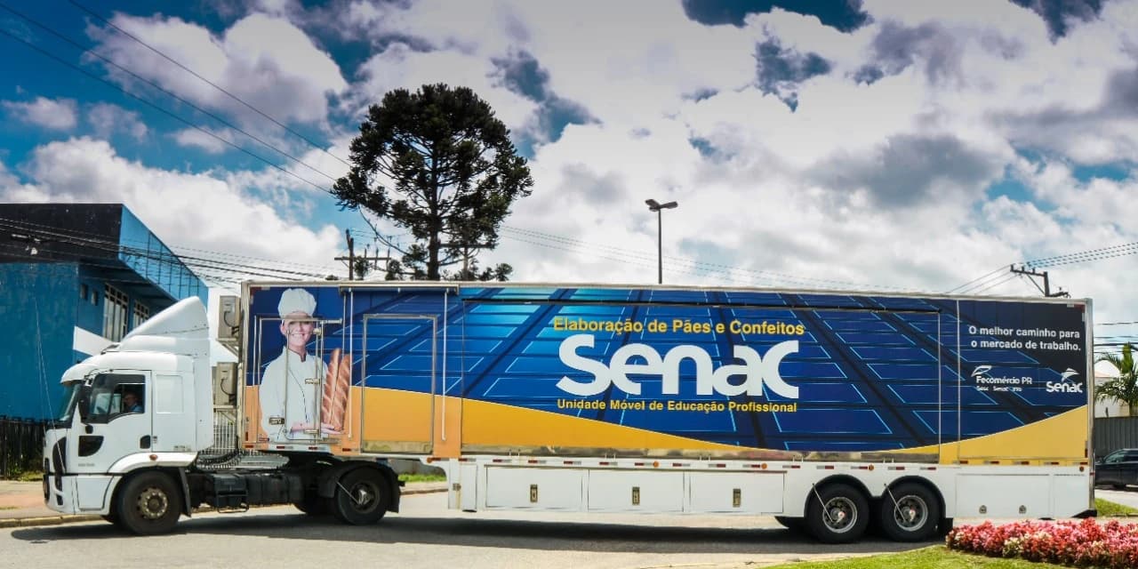 Unidade Móvel de Pães e Confeitos do Senac chega a Prudentópolis