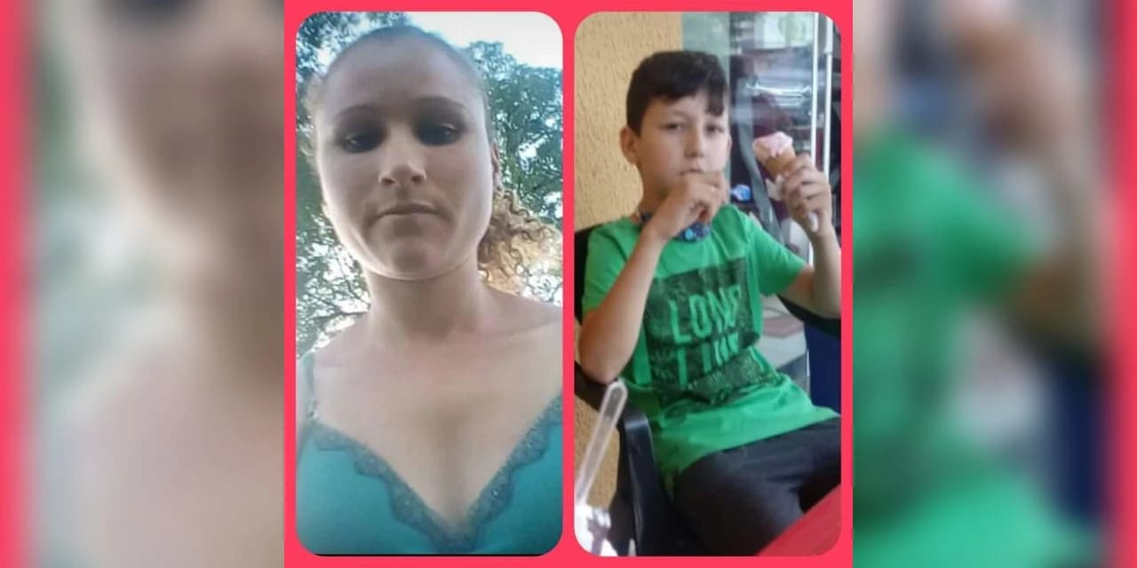 Em Prudentópolis família pede ajuda para encontrar mãe e filho que estão desaparecidos
