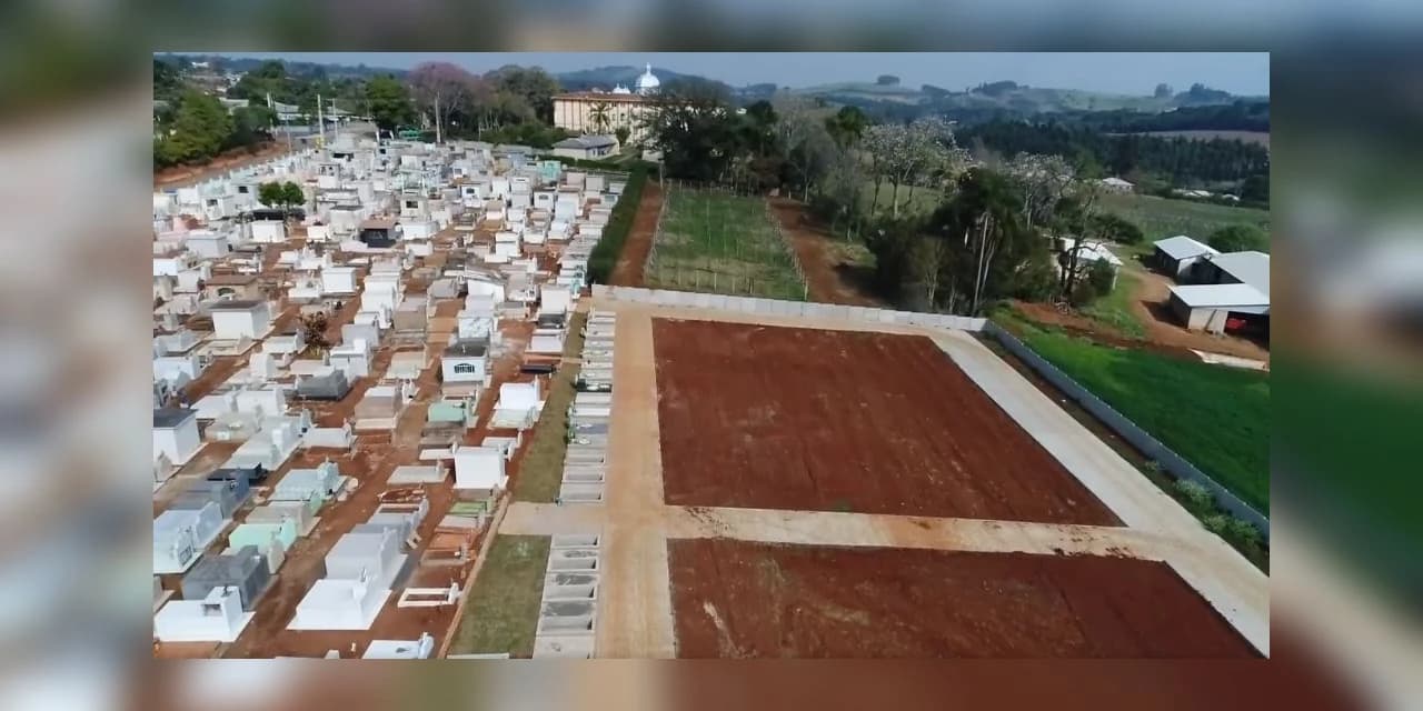 Prefeitura de Ivaí investe em novo Cemitério Municipal e pavimentação asfáltica