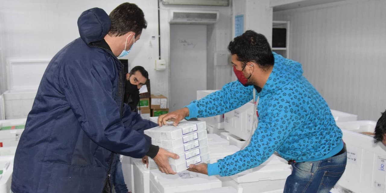 Chegam ao Paraná 107.640 doses de imunizante da Pfizer contra Covid-19