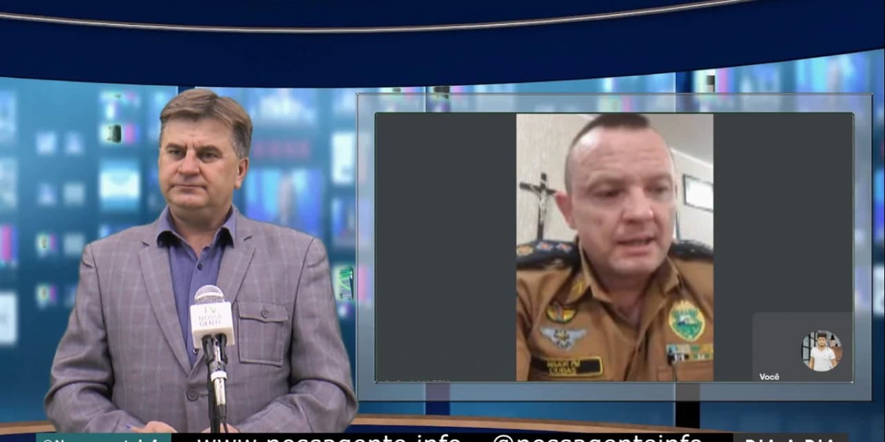 TV NOSSA GENTE: Major QOPM Cubas concede entrevista ao Porta Nossa Gente de Prudentópolis