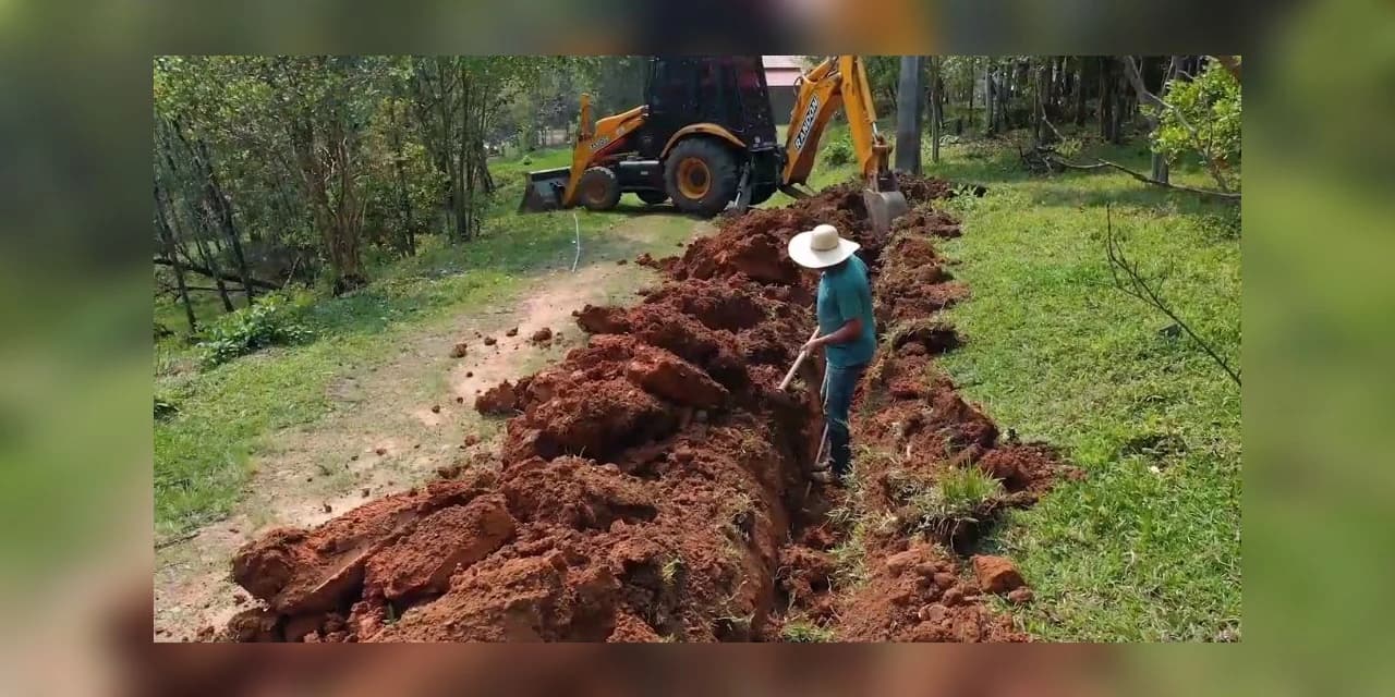 Prefeitura de Prudentópolis realiza mais de 50 km de Saneamento Rural