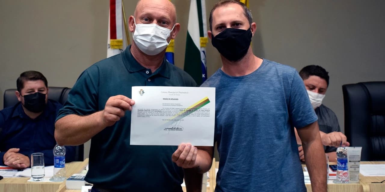 Ciclista de Prudentópolis recebe moção de aplausos