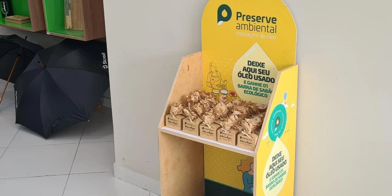 Sicredi lança projeto de reaproveitamento de óleo de cozinha em Irati