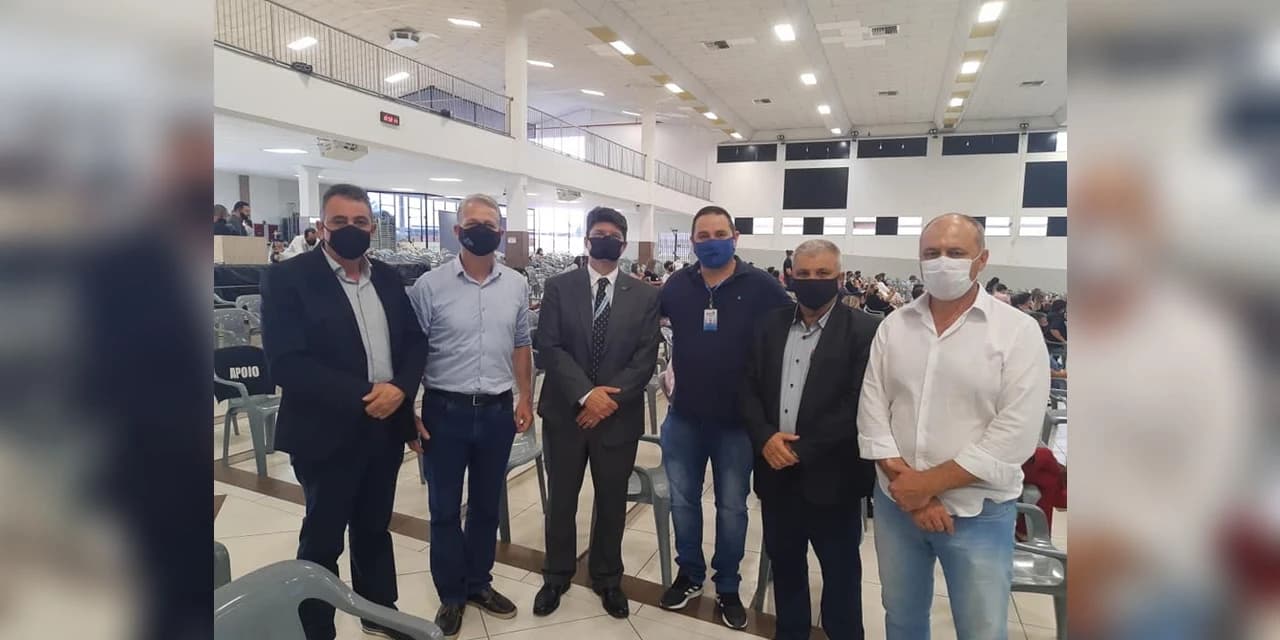 Prefeitos de Prudentópolis e Guamiranga participam de evento com ministro da Educação, Milton Ribeiro