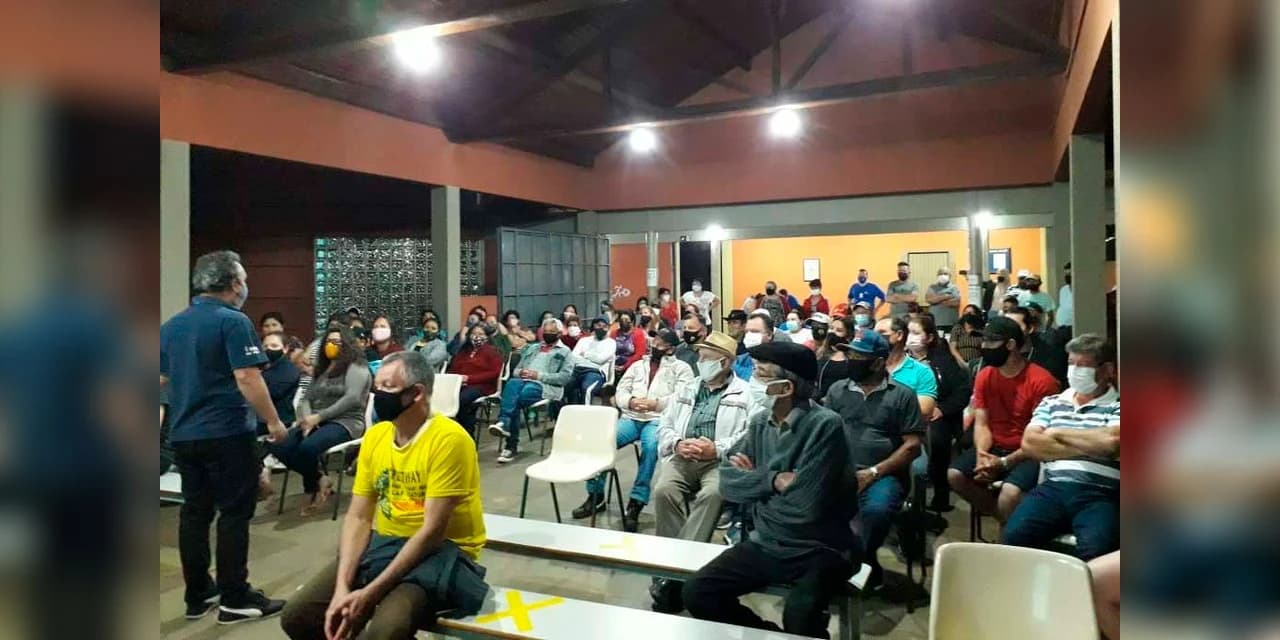 Sanepar inicia reuniões comunitárias para implantação de rede de esgoto em Guarapuava