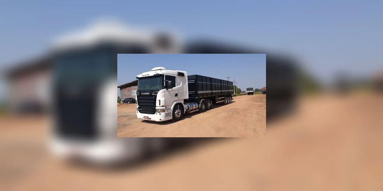 Caminhão é roubado na BR 373, em Guamiranga