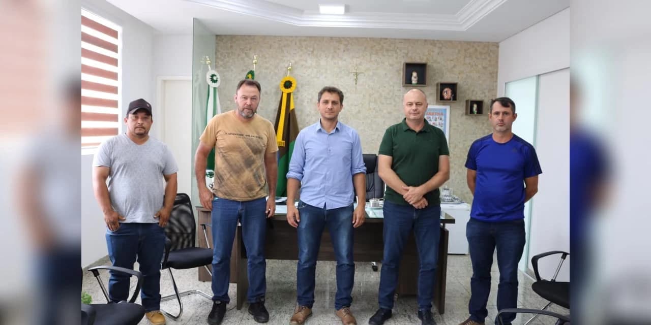 Prefeito de Ipiranga, Douglas Modesto, visita Prudentópolis