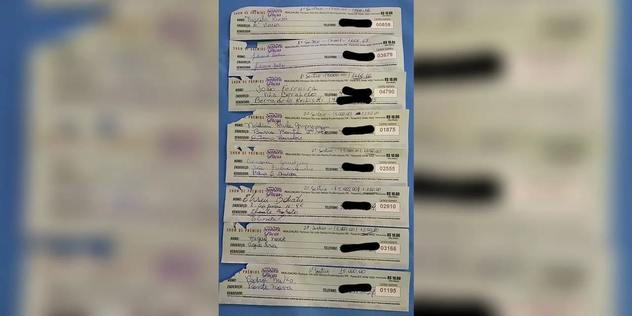 Morador da Ponte Nova faturou R$ 15 mil reais no show de prêmios da festa de Nossa Senhora das Graças