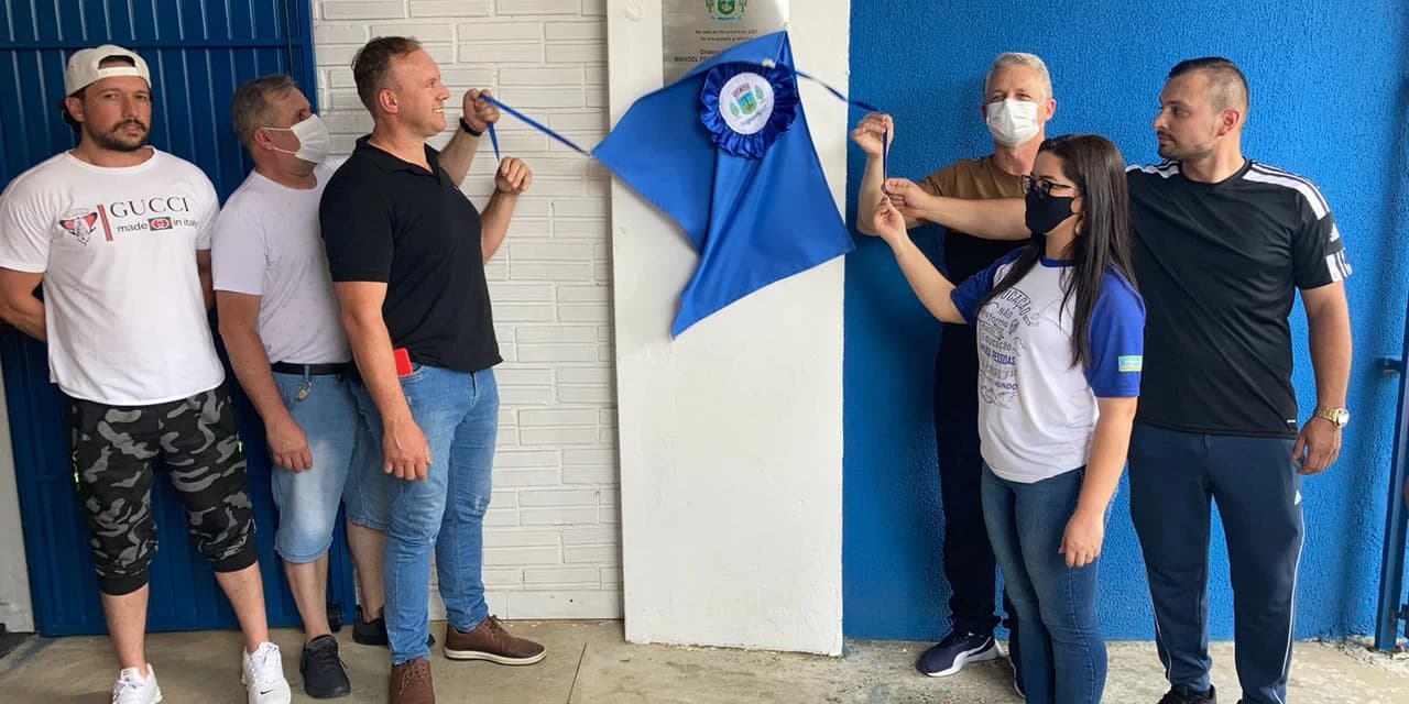 Prefeitura municipal de Inácio Martins reinaugura ginásio de esportes