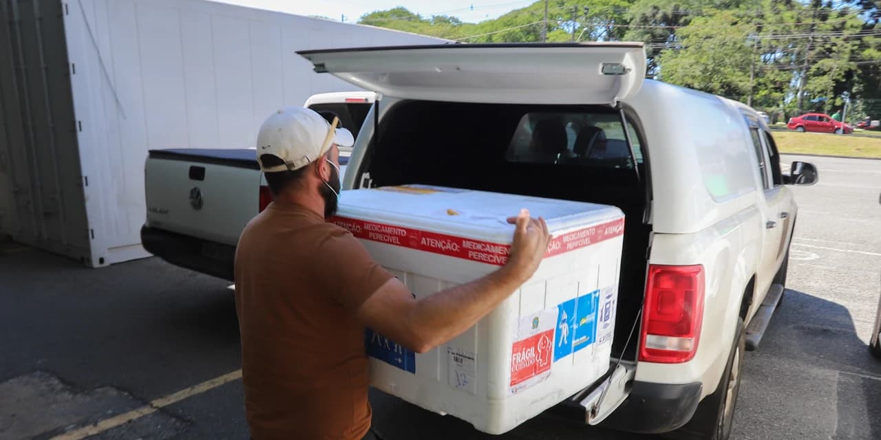 5ª Regional de Saúde de Guarapuava recebe mais de 13 mil vacinas contra Covid-19