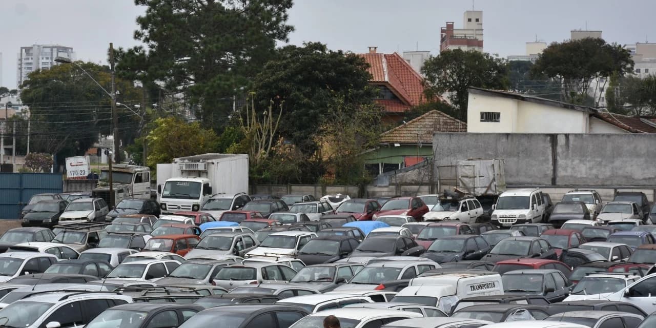 PRF realiza leilão virtual de veículos retidos em diversas regiões do Paraná