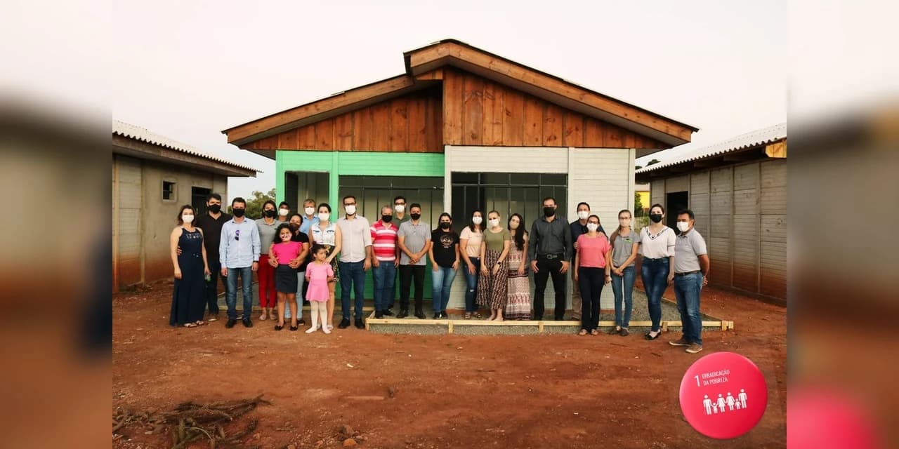 Turvo conclui a 1ª etapa do Programa Habitação Solidária