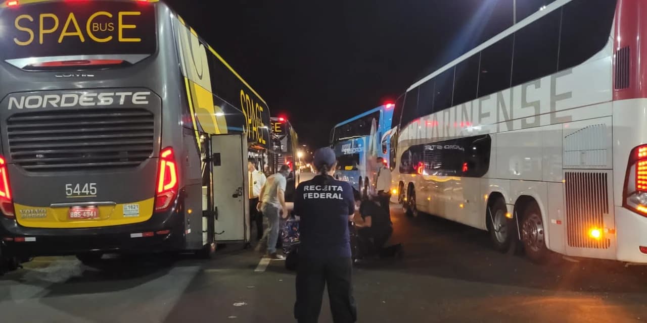 Receita Federal realizou operação na praça de pedágio de Prudentópolis