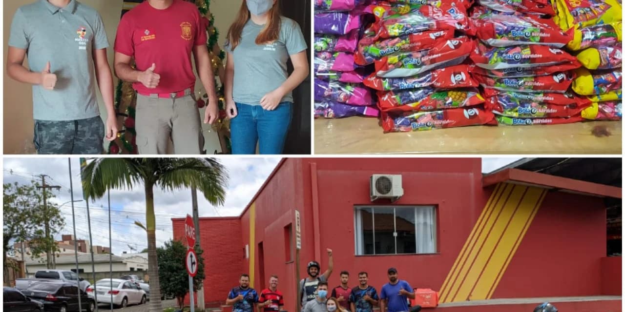Campanha Natal Solidário arrecada doces para crianças de Prudentópolis