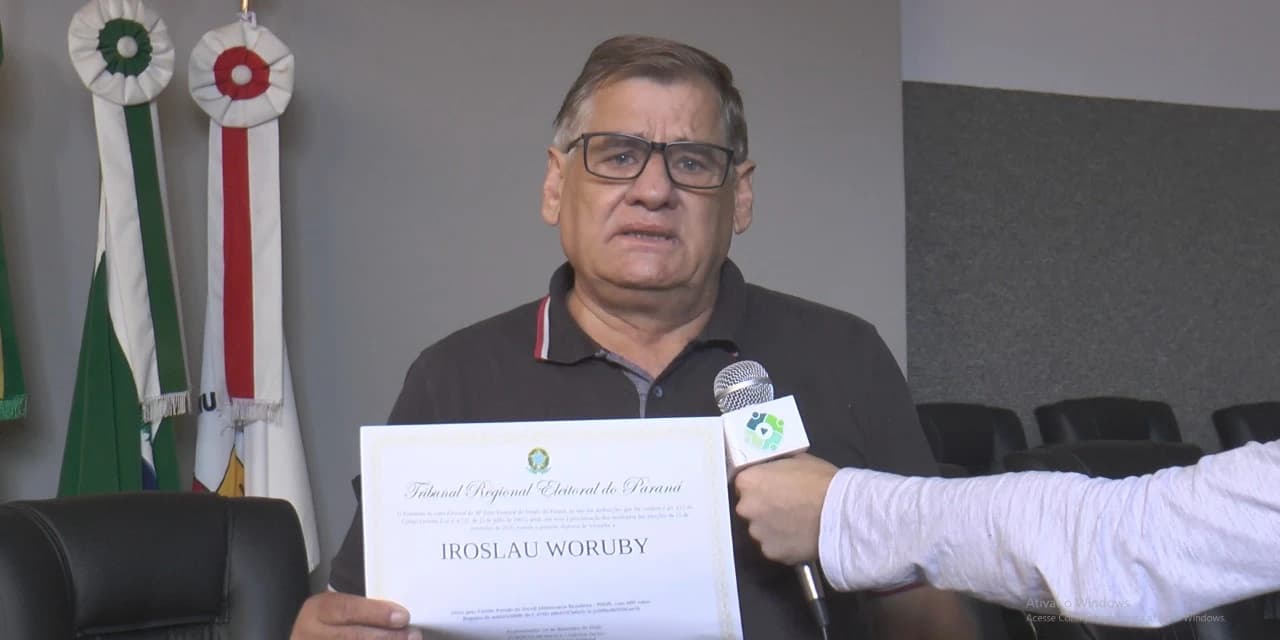 Vereador Iroslau Woruby sofre infarto e é hospitalizado