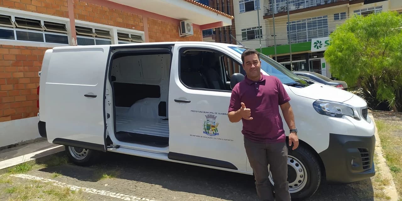 Guamiranga adquire novo veículo para Educação