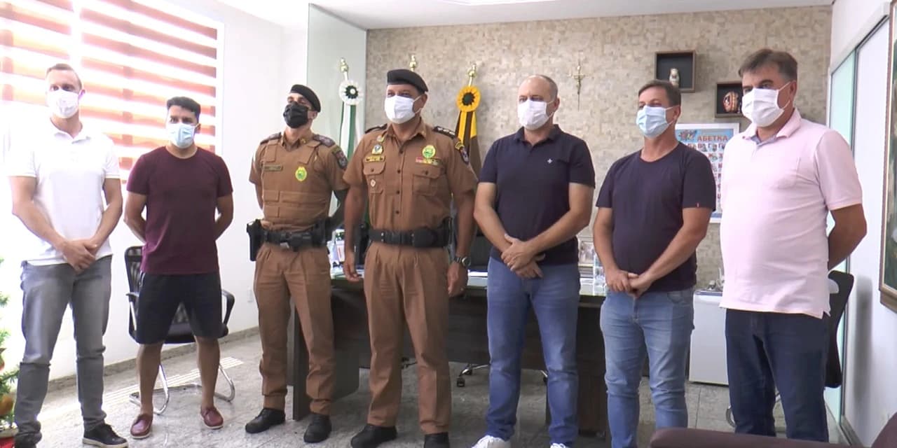 TV NOSSA GENTE: Tenente Coronel Joas comandante do 16º Batalhão visita Prudentópolis e concede entrevista ao Portal Nossa Gente.